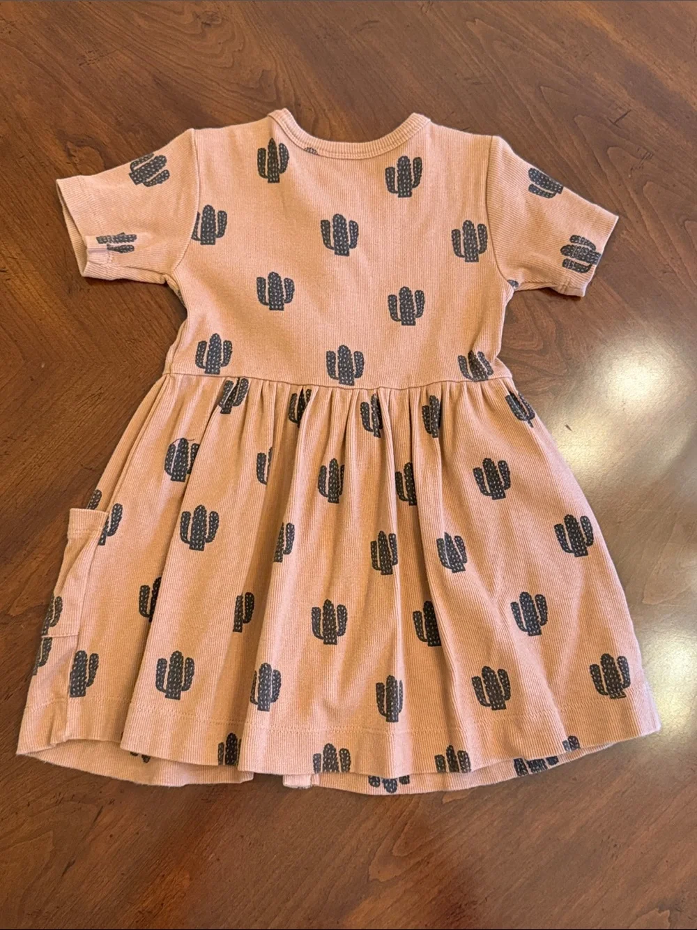 Kate Quinn Cactus-Print Button Front Dress 2T